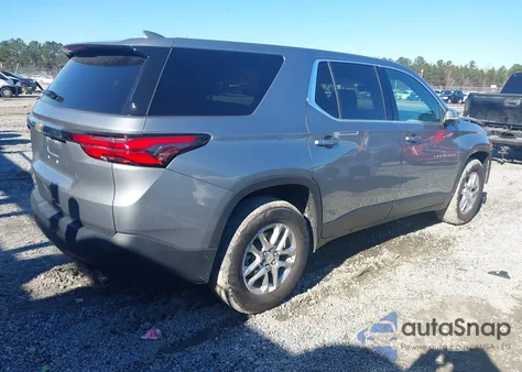 2023 Chevrolet Traverse Fwd Ls from USA, damaged, VIN 1GNERFKW5PJ134093
